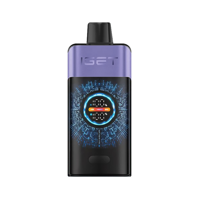 树莓葡萄冰-Raspberry-Grape-Ice.webp IGET One Raspberry Grape Ice Vape Australia - Image 1
