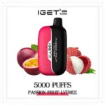 IGET Moon Passion Fruit Lychee Vape Australia