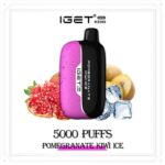 IGET Moon Pomegranate Kiwi Ice Vape Australia