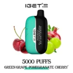 IGET Moon Green Grape Pomegranate Cherry Vape Australia